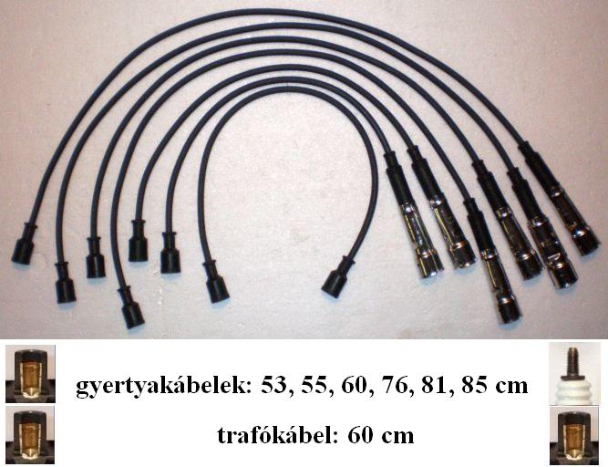 Kugler gyjtkbel kszlet Mercedes W114  hathengeres  2.3, 2.5  literes motorok