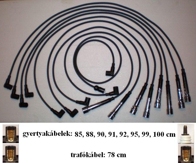 Kugler gyjtkbel szett Merci S-osztly (W116),  SL (R107), SLC (C107)   3.5, 4.5  literes motorok