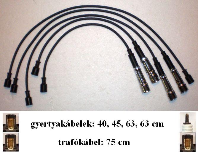 Kugler gyjtkbel kszlet Mercedes W115, W123   2.0  literes motorok