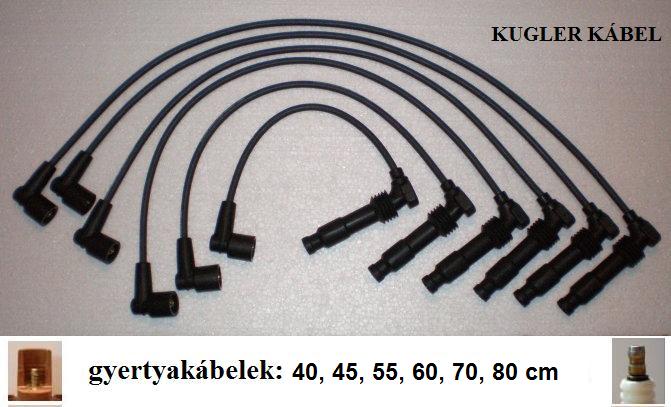 Kugler gyjtkbel kszlet Opel Calibra, Vectra 2.5i V6